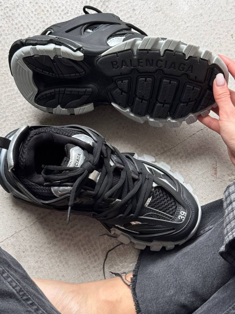 Кросівки Balenciaga Track Black Silver