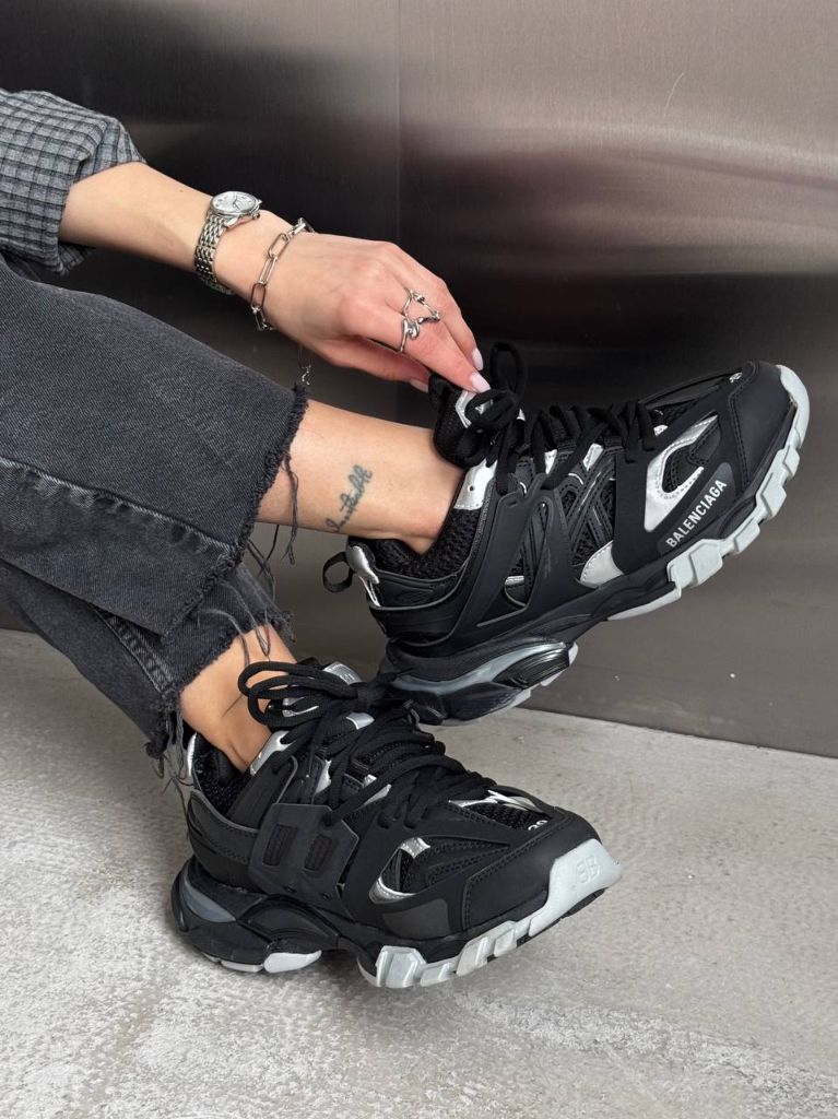 Кросівки Balenciaga Track Black Silver