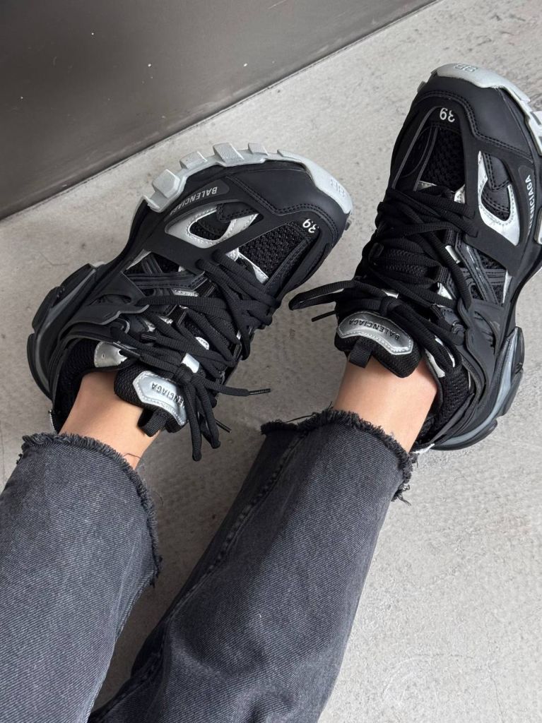 Кросівки Balenciaga Track Black Silver
