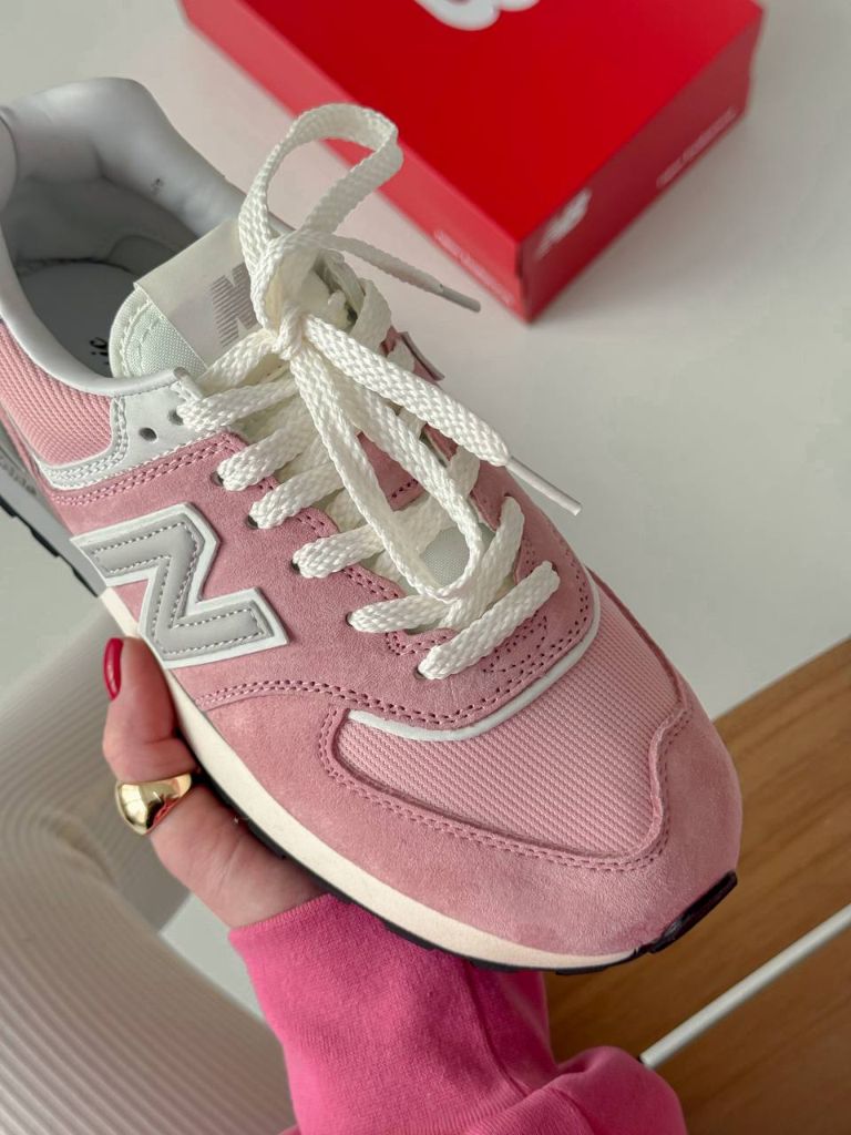 Кросівки рожеві New Balance 574 Pink