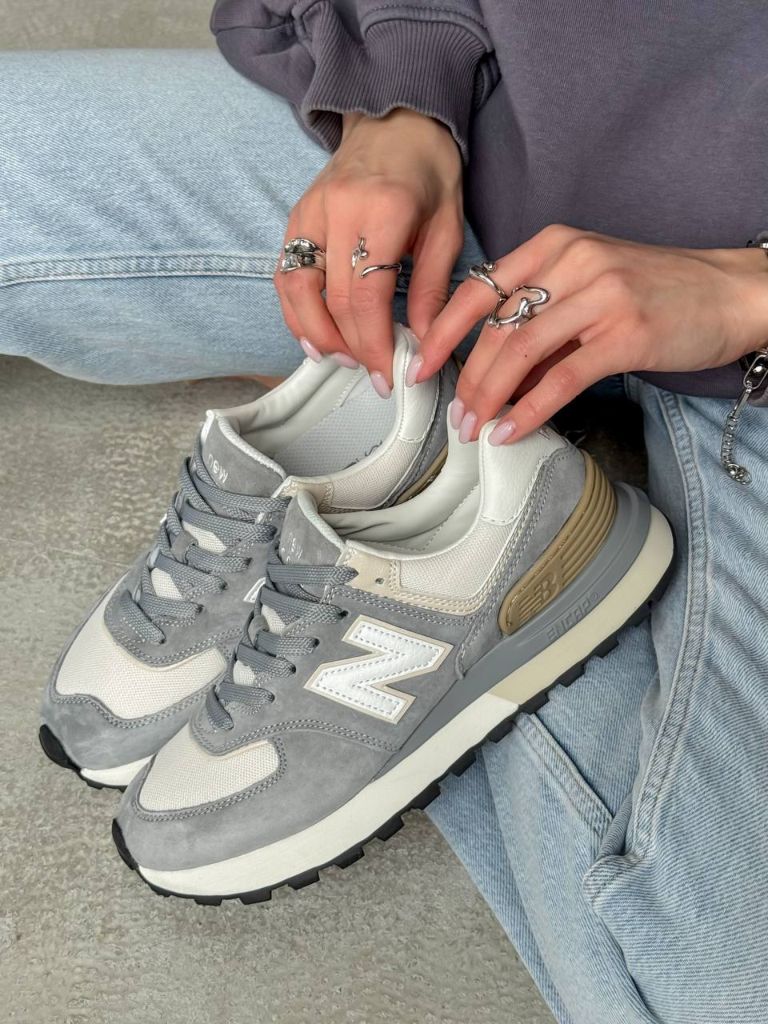 Кросівки сірі New Balance 574 Grey