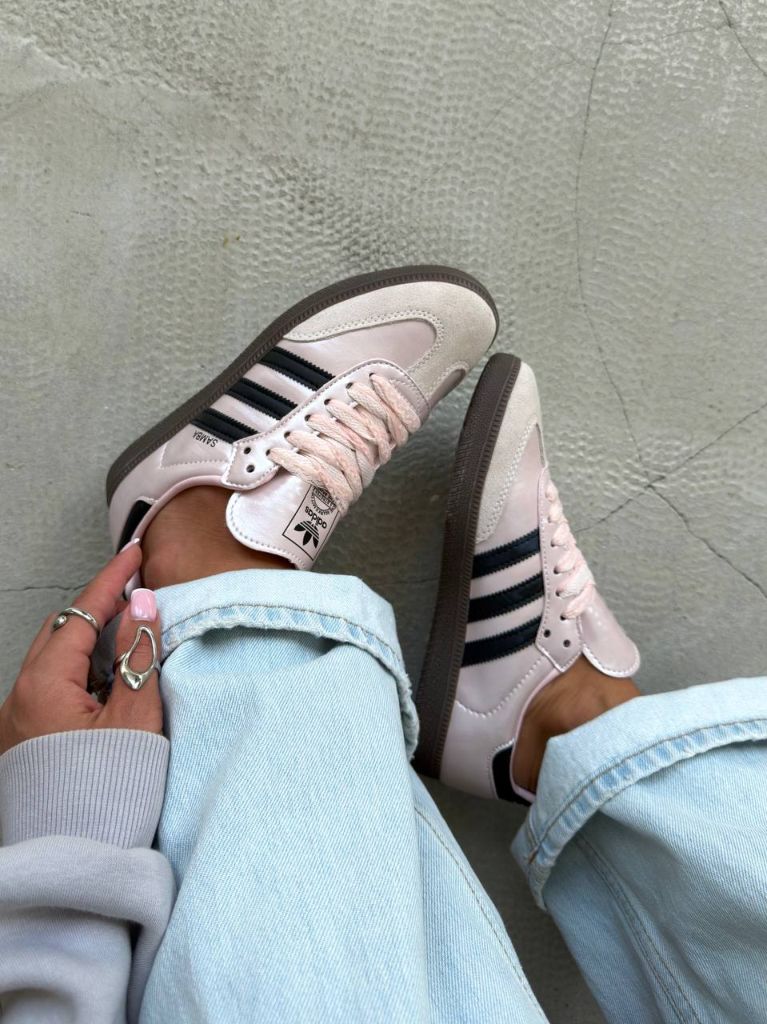 Кросівки Adidas Samba OG Sandy Pink Core Black
