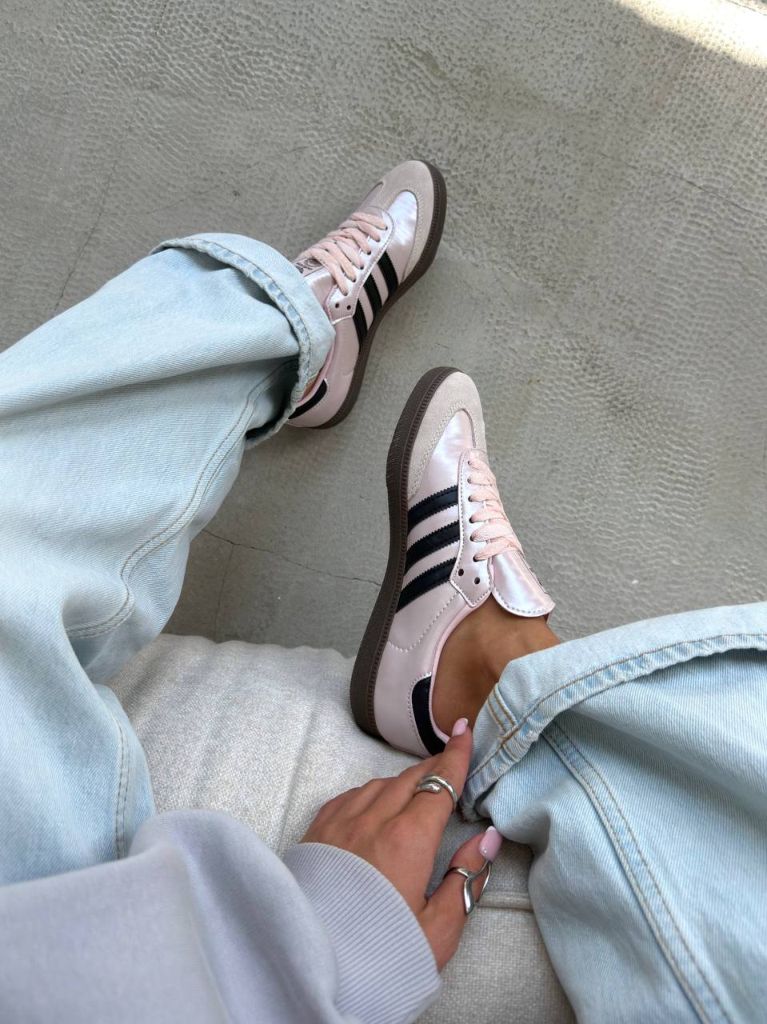 Кросівки Adidas Samba OG Sandy Pink Core Black