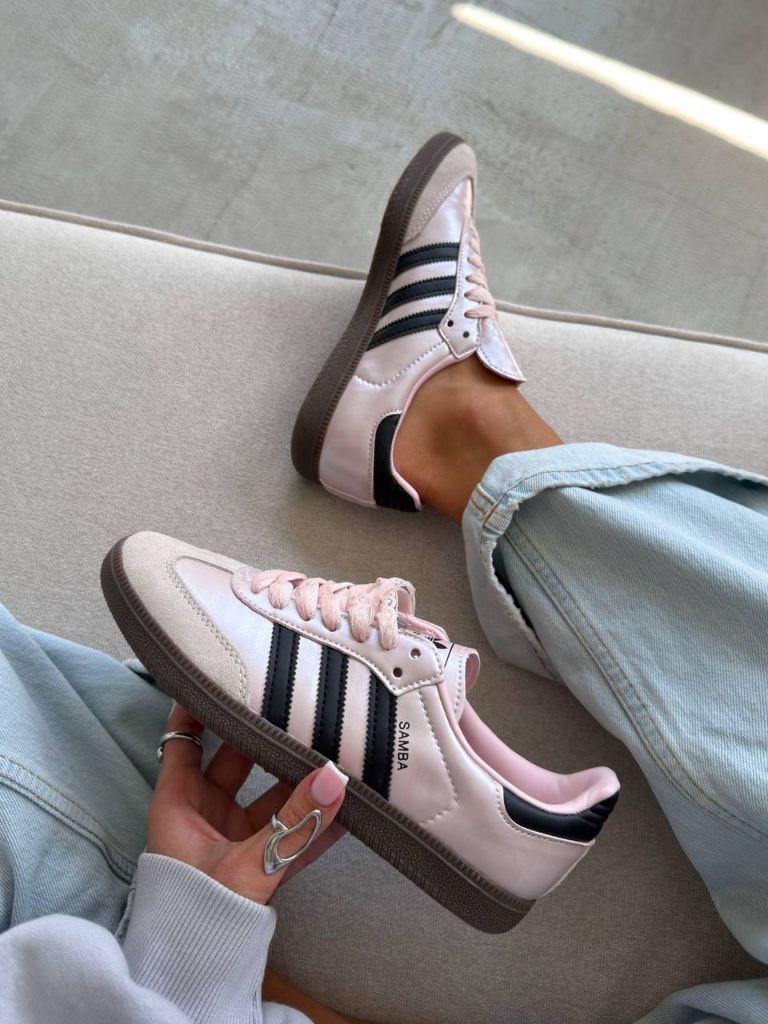 Кросівки Adidas Samba OG Sandy Pink Core Black