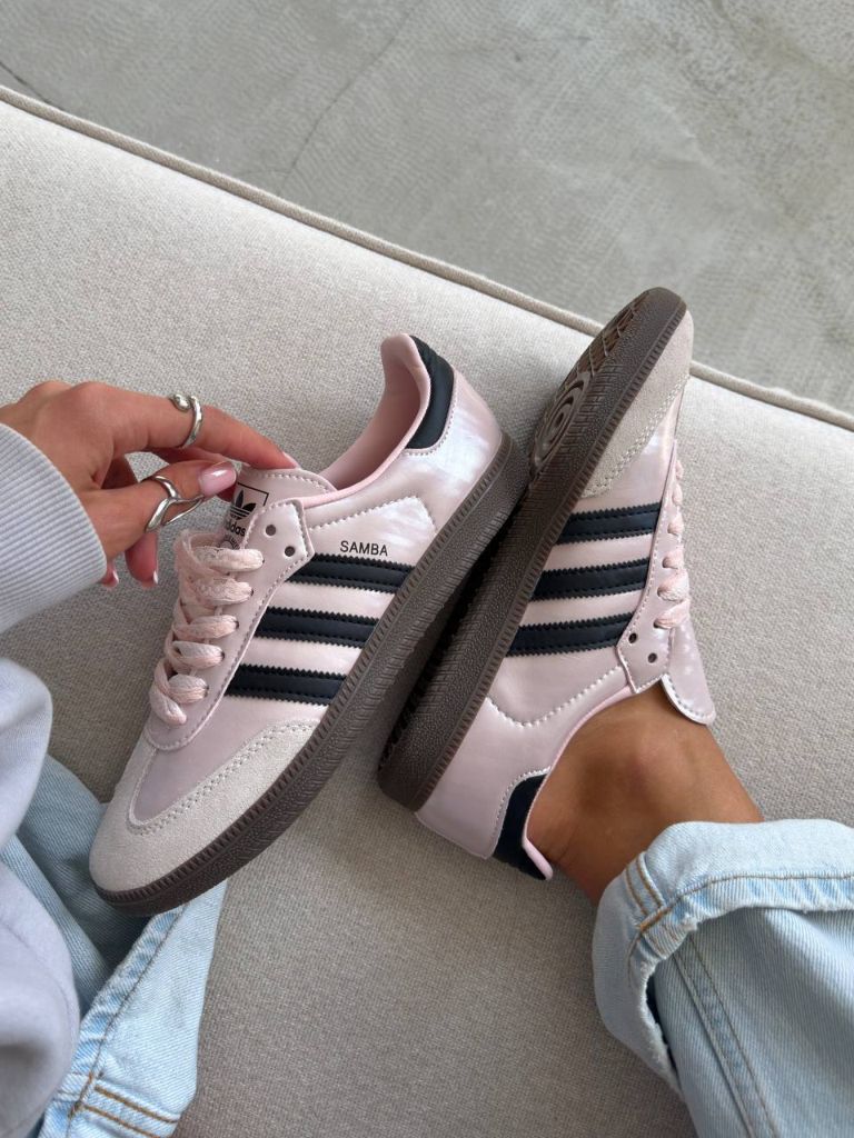 Кросівки Adidas Samba OG Sandy Pink Core Black