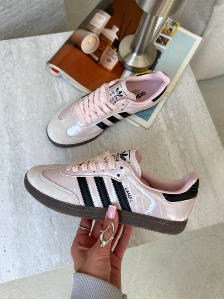 Кросівки Adidas Samba OG Sandy Pink Core Black
