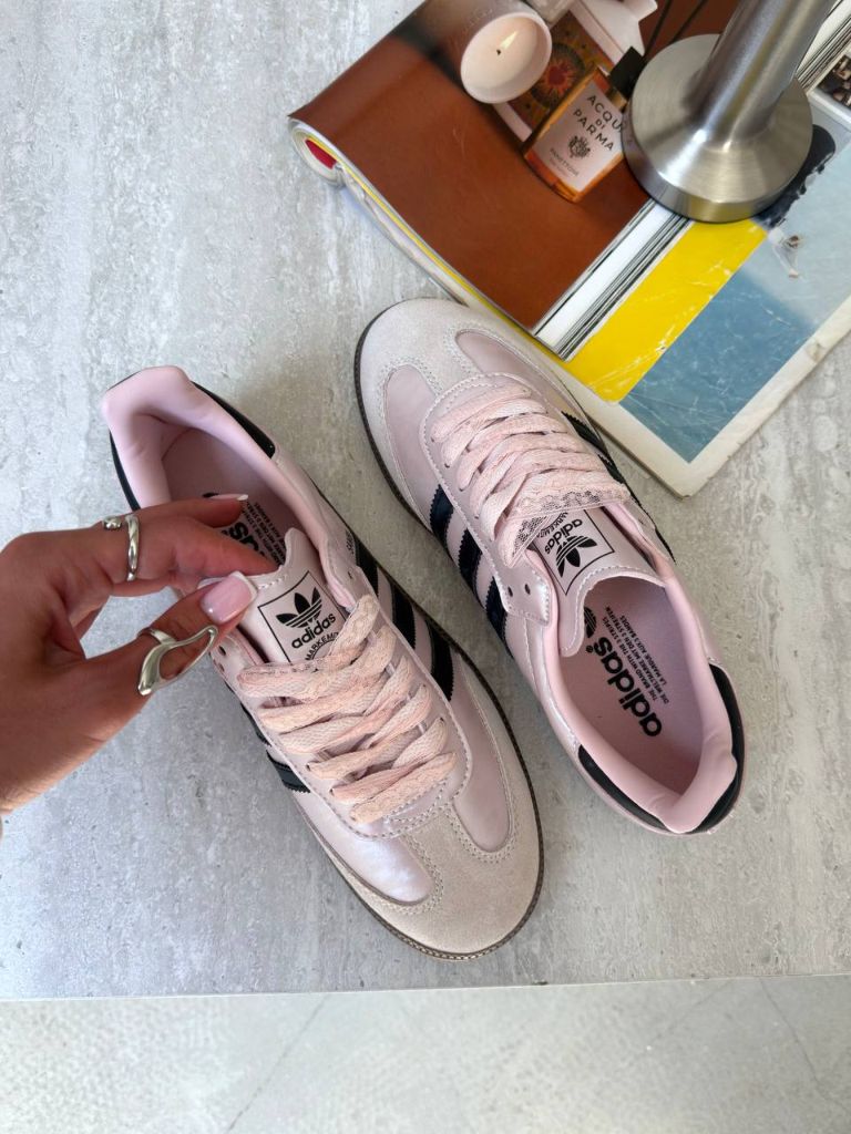Кросівки Adidas Samba OG Sandy Pink Core Black