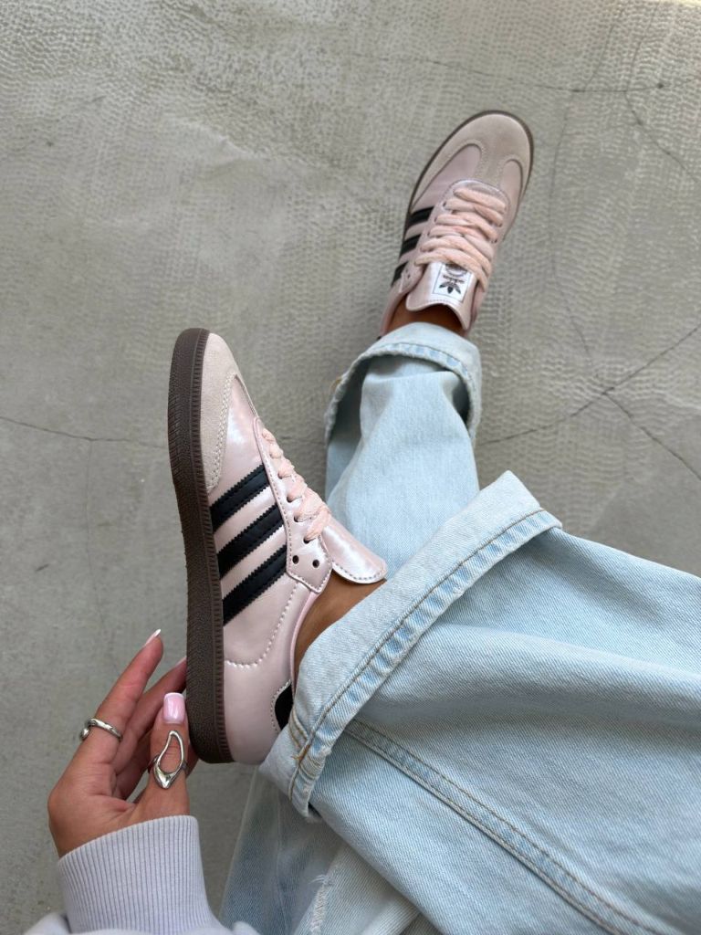 Кросівки Adidas Samba OG Sandy Pink Core Black