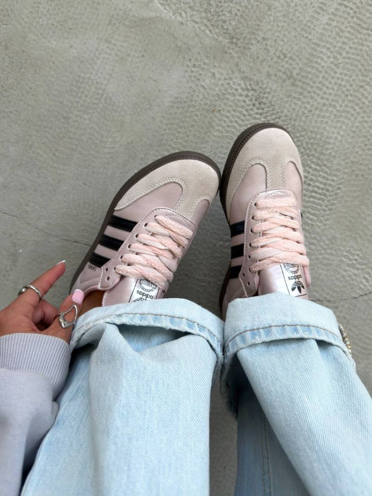 Кросівки Adidas Samba OG Sandy Pink Core Black