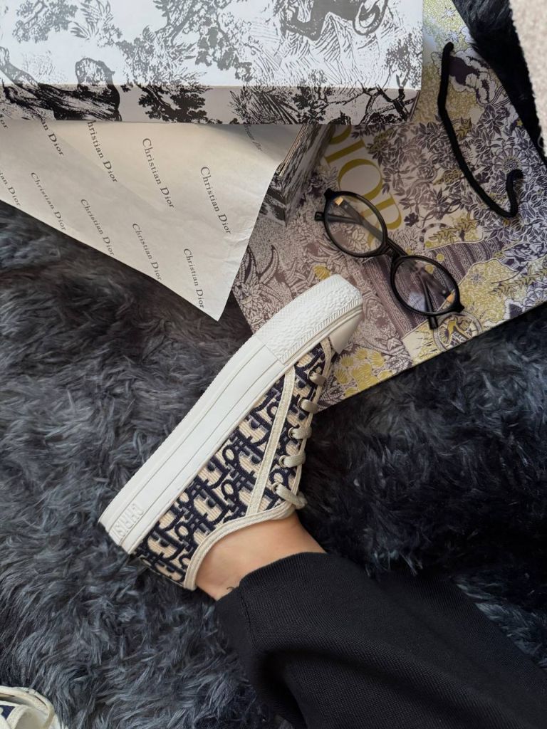 Кеди Dior B23 White Grey Premium