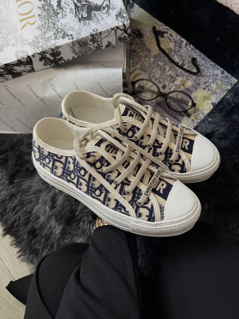 Кеди Dior B23 White Grey Premium