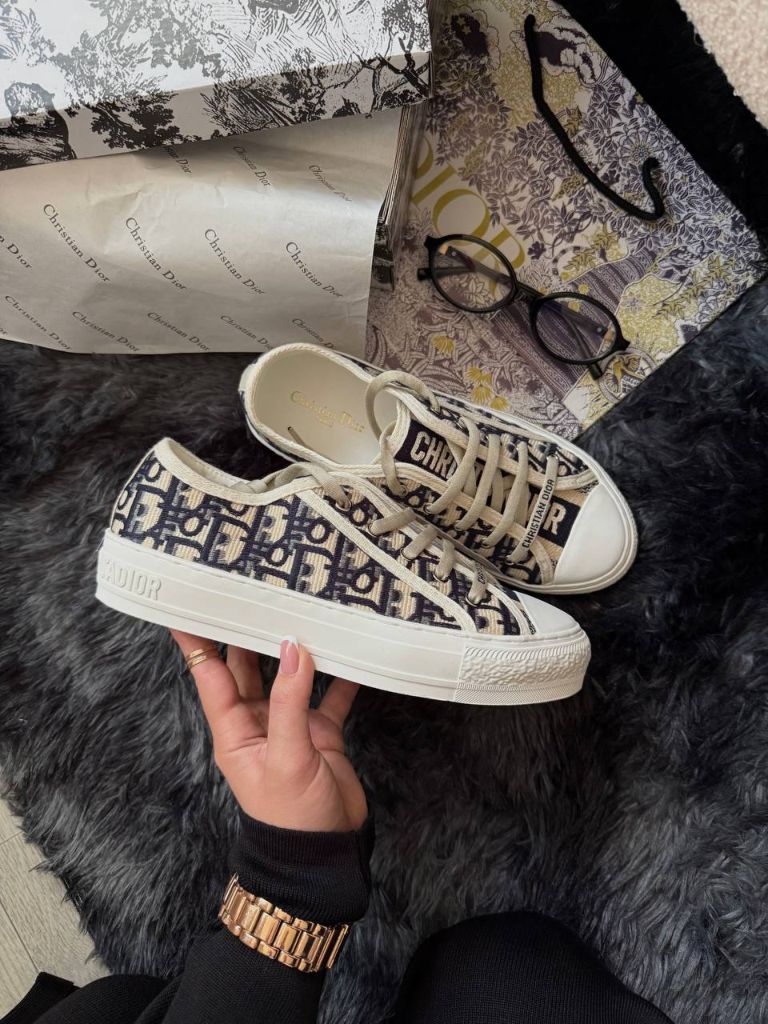 Кеди Dior B23 White Grey Premium