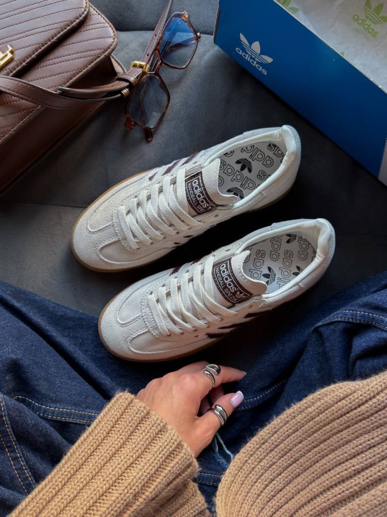 Кеди бежеві Adidas Spezial Cow Print