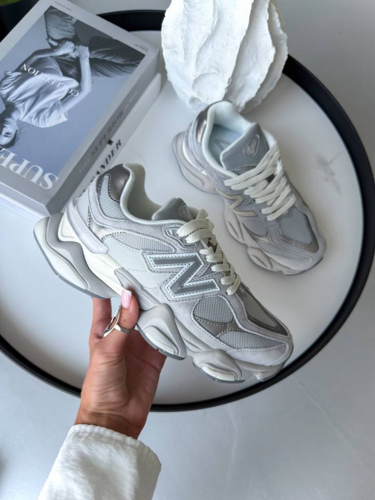Кросівки сірі New Balance 9060 Grey Silver
