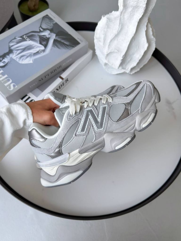 Кросівки сірі New Balance 9060 Grey Silver