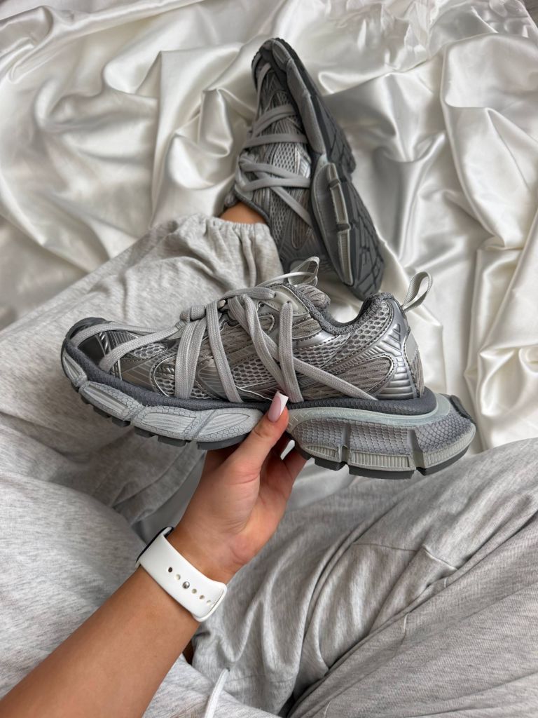 Кросівки Balenciaga 3XL Extreme Laces Grey