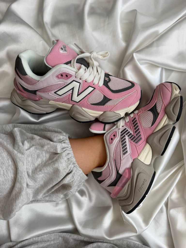 Кросівки сіро-рожеві New Balance 9060 Pink Grey
