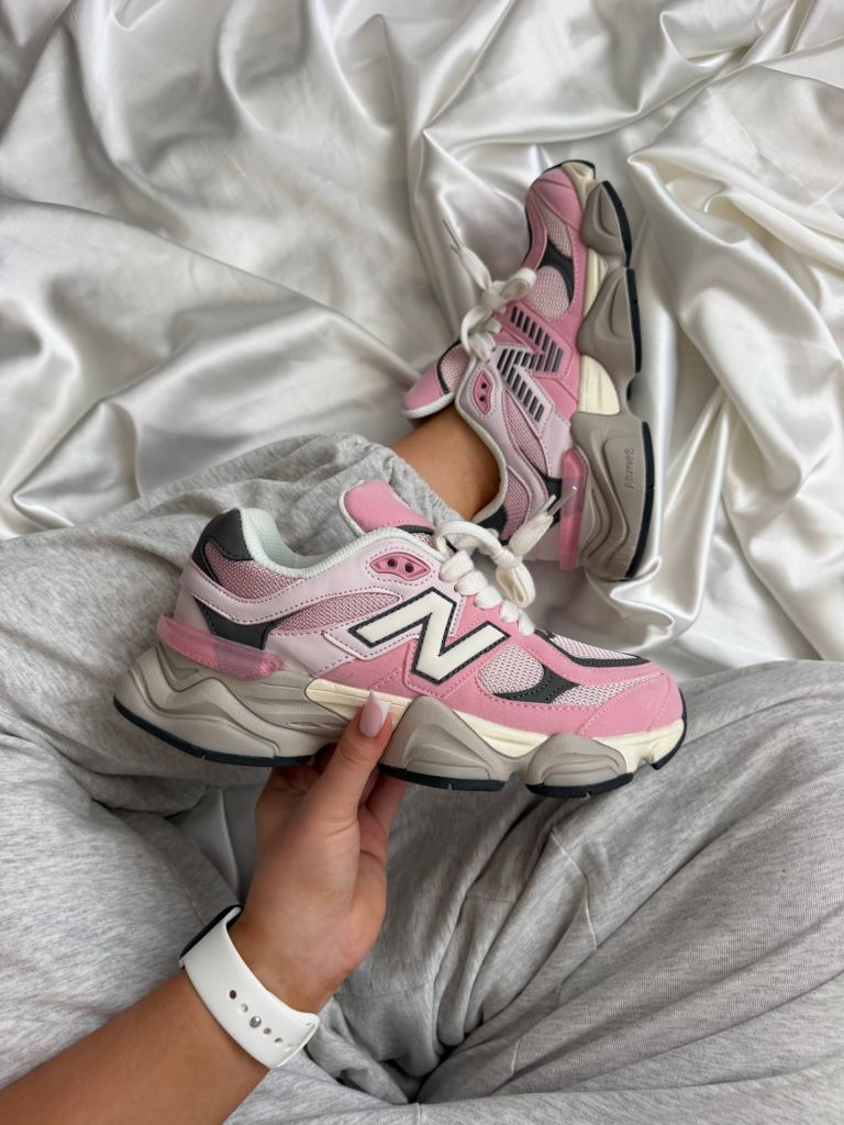 Кросівки сіро-рожеві New Balance 9060 Pink Grey