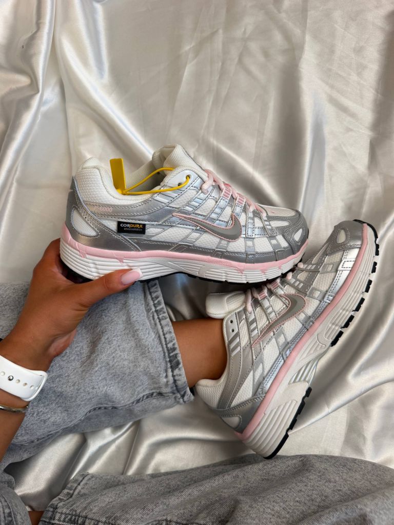 Кросівки Nike P-6000 White Elemental Pink CorDura 