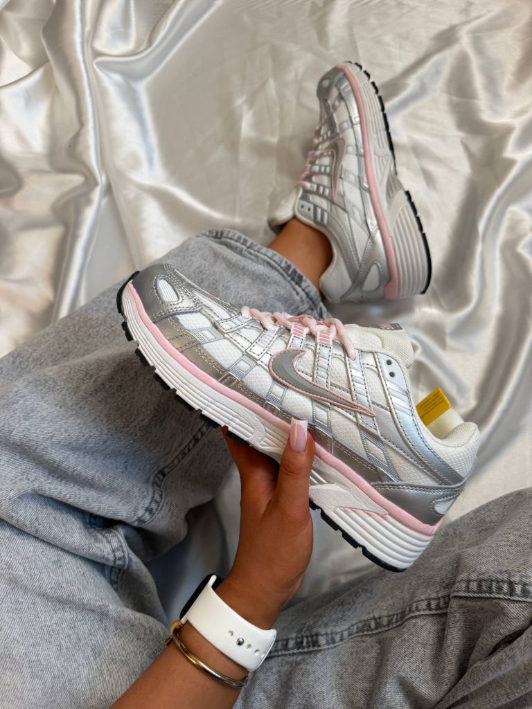 Кросівки Nike P-6000 White Elemental Pink CorDura 
