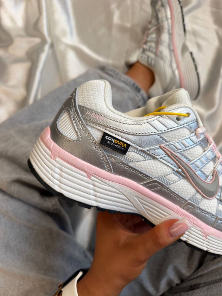 Кросівки Nike P-6000 White Elemental Pink CorDura 