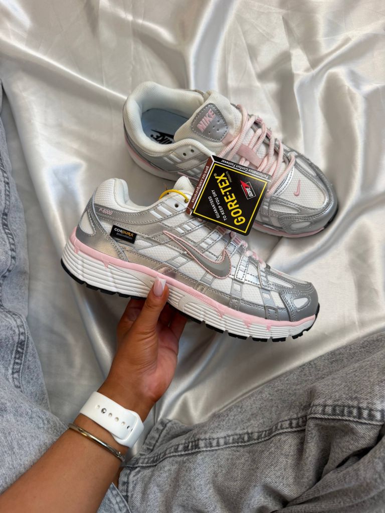 Кросівки Nike P-6000 White Elemental Pink CorDura 