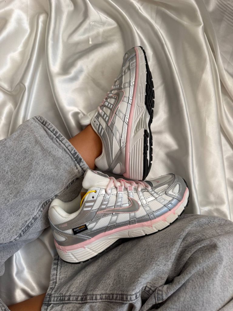 Кросівки Nike P-6000 White Elemental Pink CorDura 