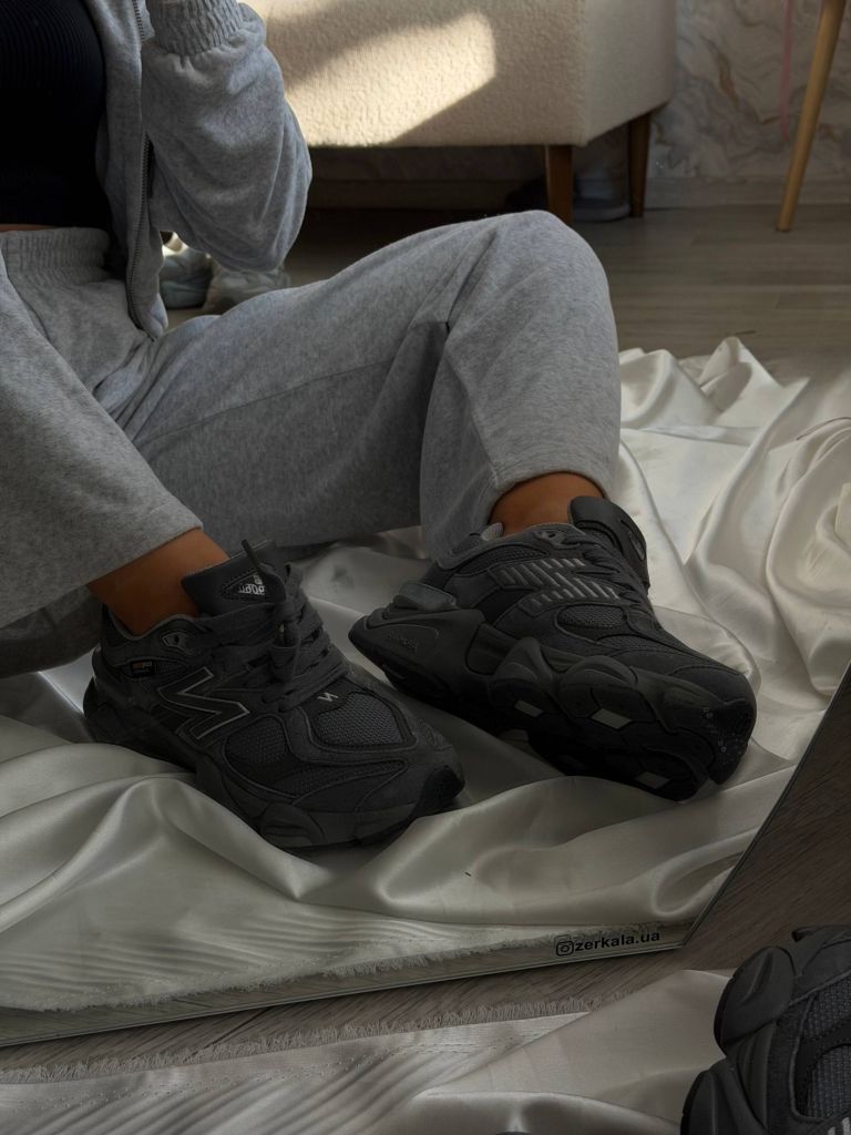 Кросівки термо New Balance 9060 Black White CorDura