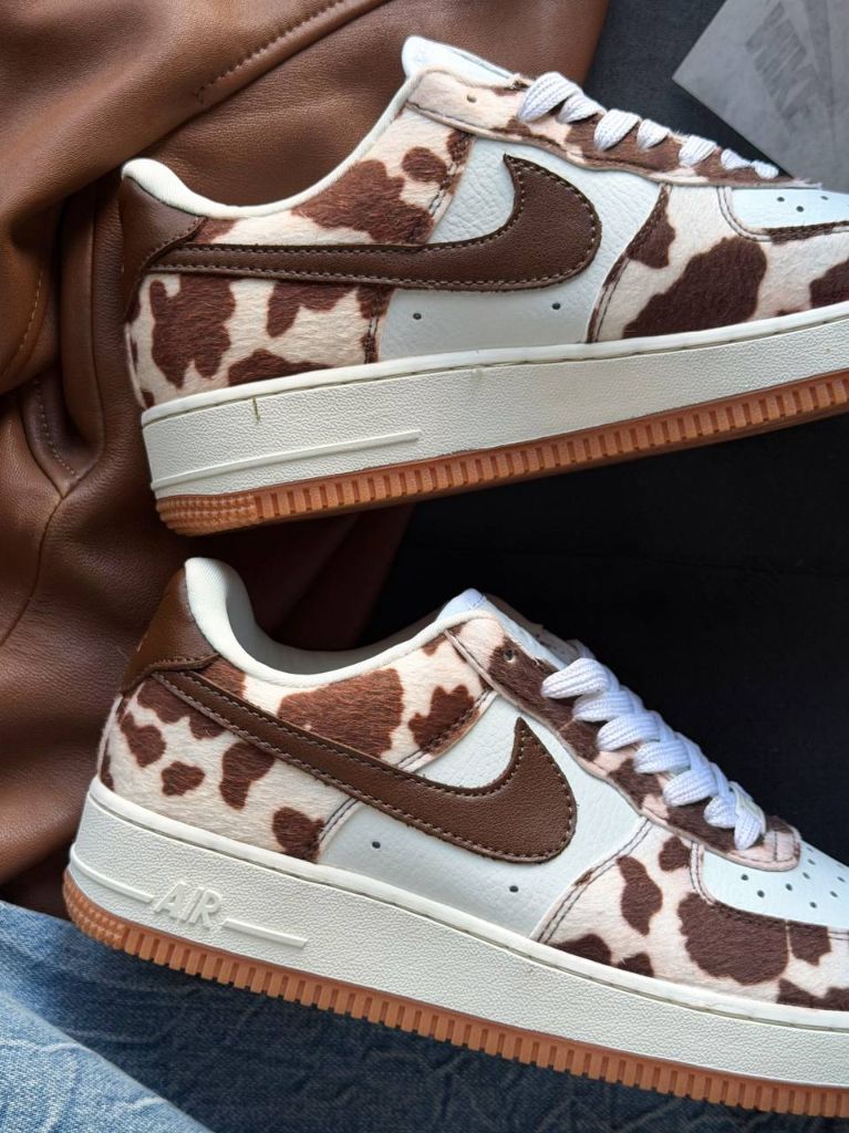 Кросівки Nike Air Force 1 Cow Print Field