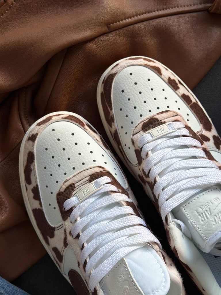 Кросівки Nike Air Force 1 Cow Print Field