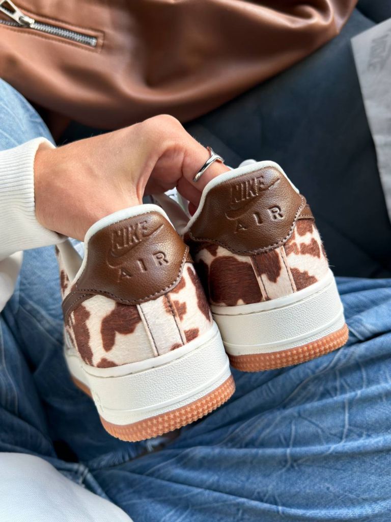Кросівки Nike Air Force 1 Cow Print Field