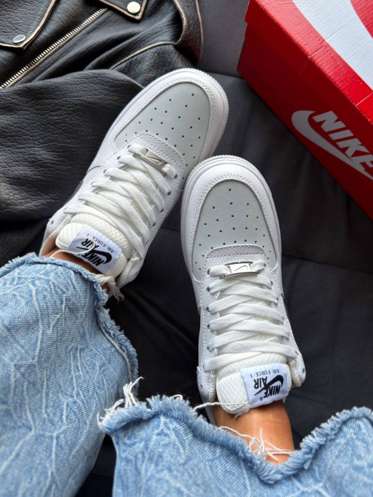 Кросівки Nike Air Force 1 Low White Light Smoke Grey