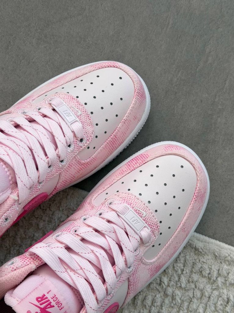 Кросівки Nike Air Force 1 Low Pink Denim