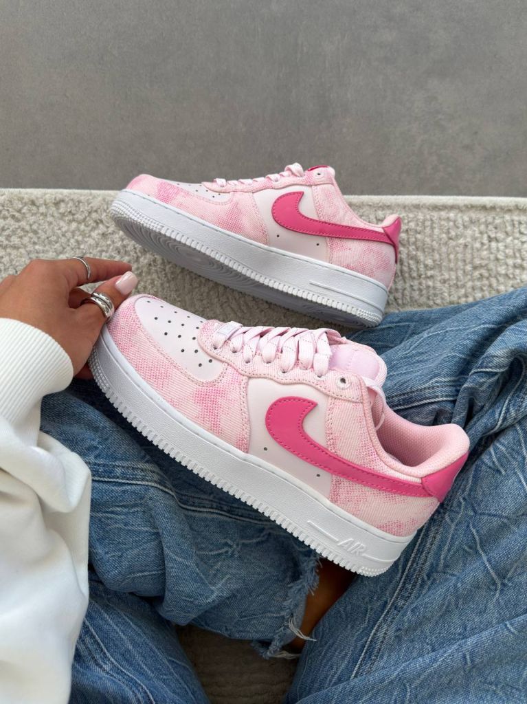 Кросівки Nike Air Force 1 Low Pink Denim