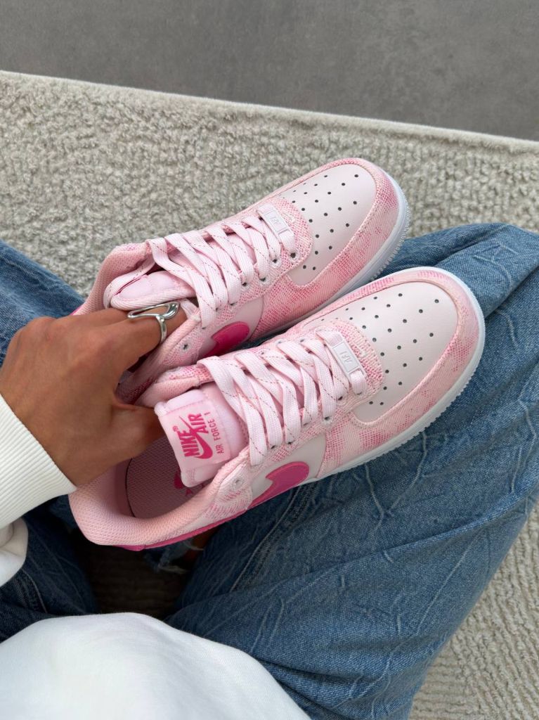 Кросівки Nike Air Force 1 Low Pink Denim