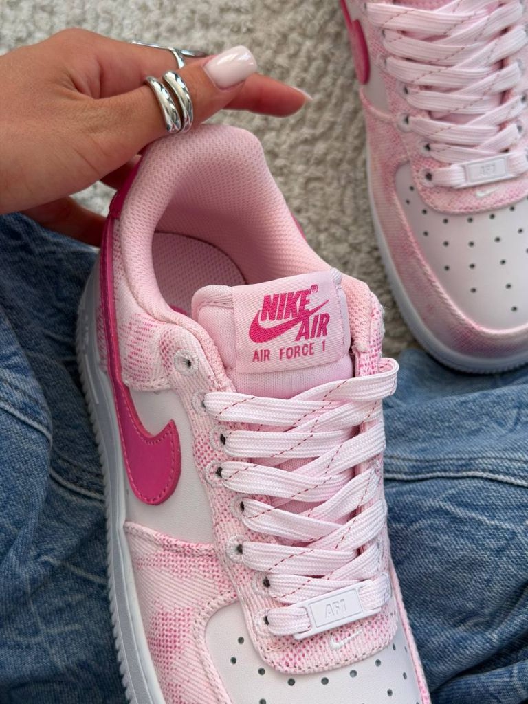 Кросівки Nike Air Force 1 Low Pink Denim