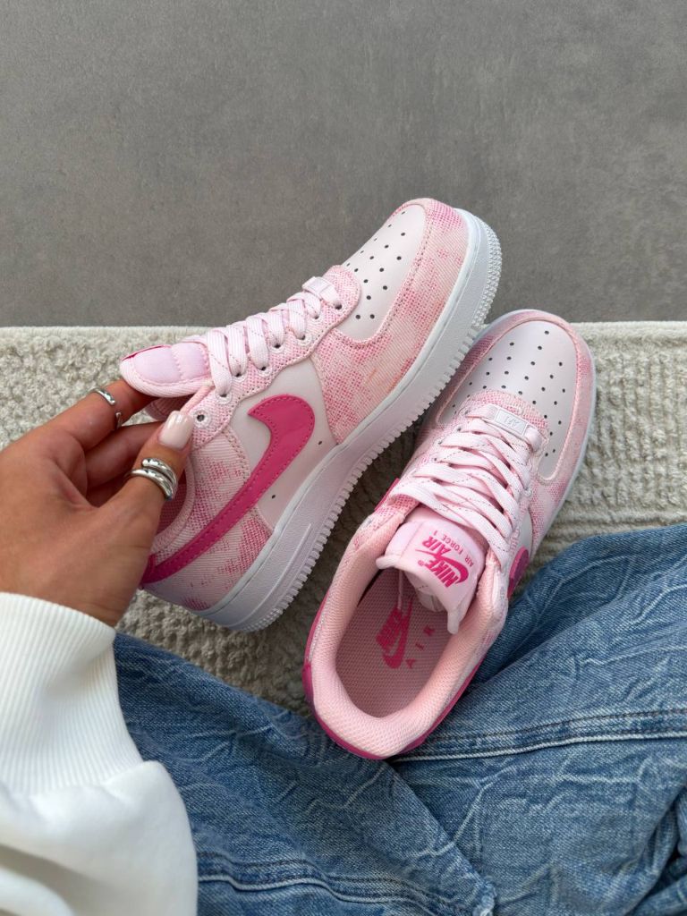 Кросівки Nike Air Force 1 Low Pink Denim