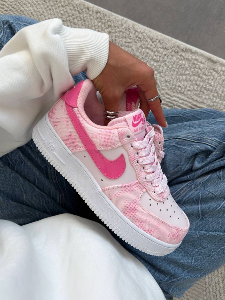 Кросівки Nike Air Force 1 Low Pink Denim