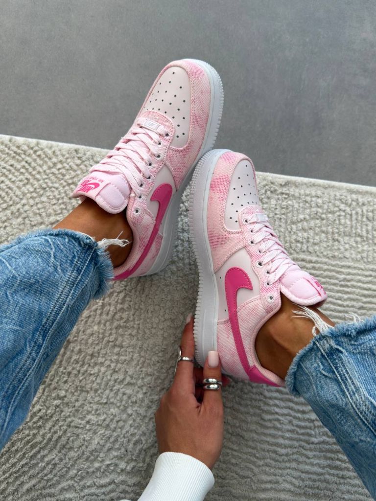 Кросівки Nike Air Force 1 Low Pink Denim