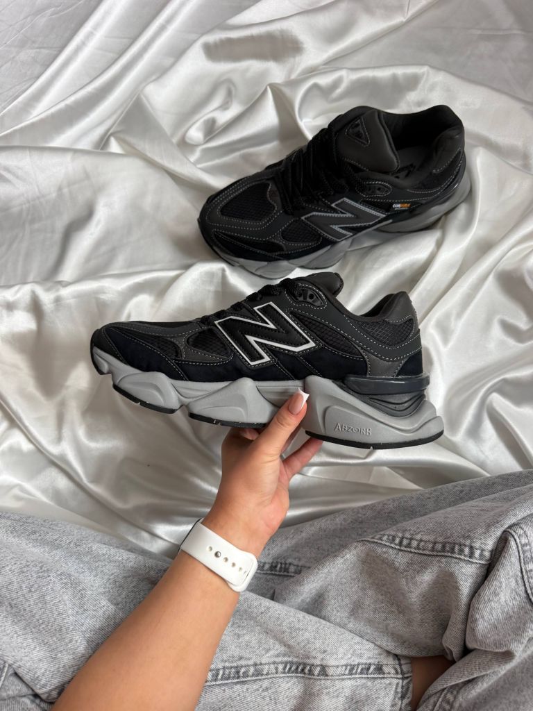 Кросівки вологостійкі New Balance 9060 Black CorDura