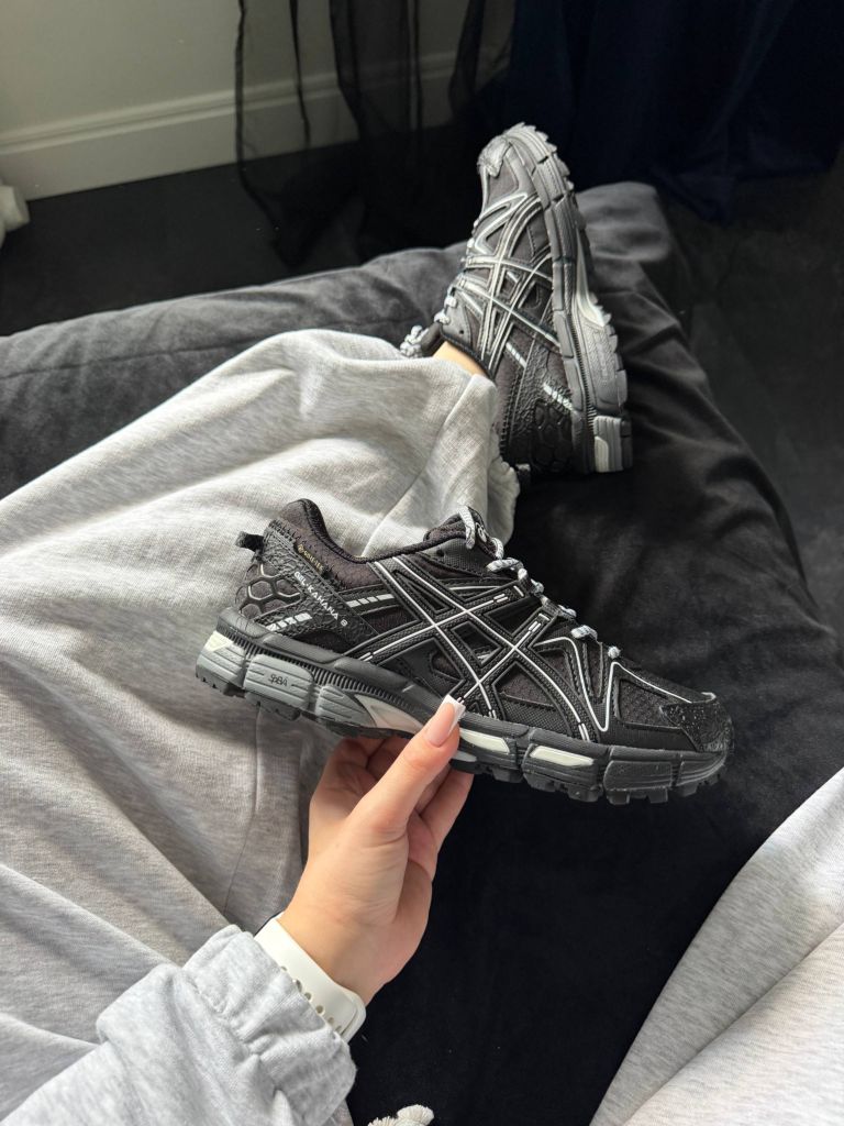 Кросівки Asics Gel-Kahana 8 Gore-Tex Black White Stripes