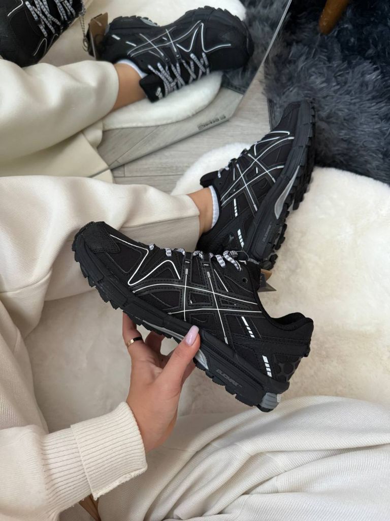 Кросівки Asics Gel-Kahana 8 Gore-Tex Black White Stripes