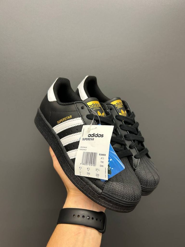 Кеди Adidas Superstar Black White