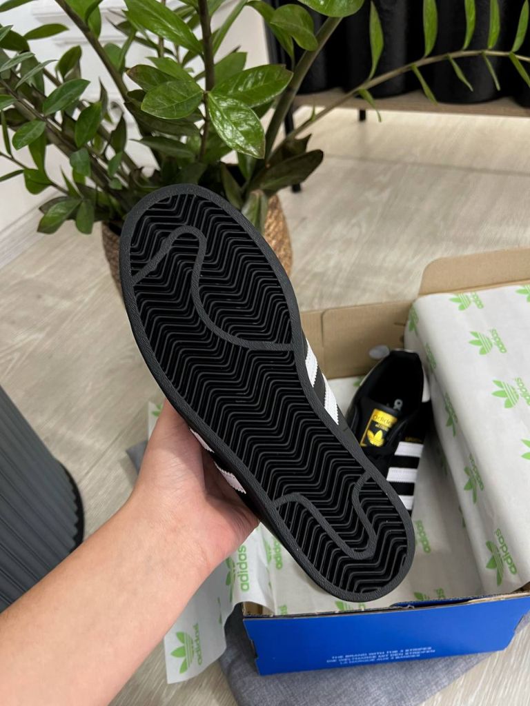Кеди Adidas Superstar Black White