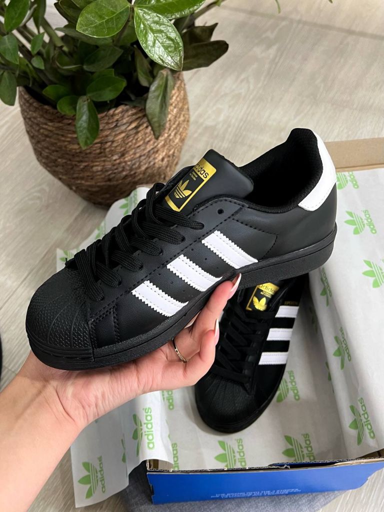 Кеди Adidas Superstar Black White