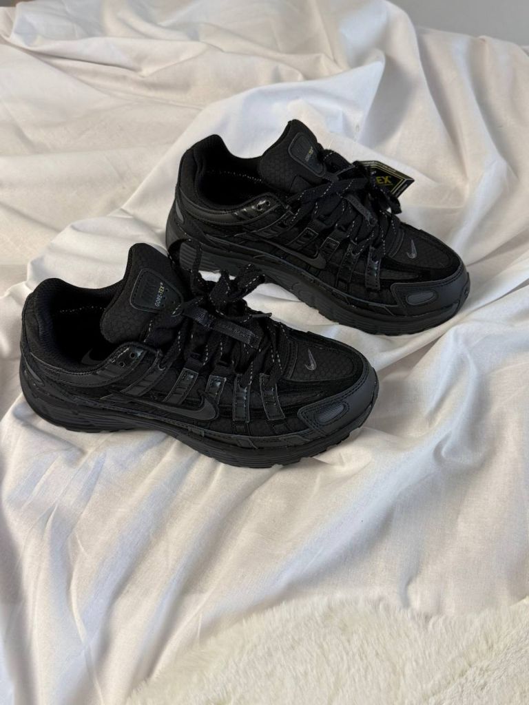 Кросівки чорні термо Nike P-6000 Gore-Tex Black