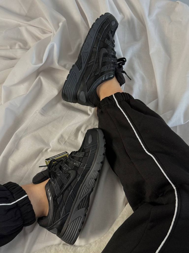 Кросівки чорні термо Nike P-6000 Gore-Tex Black