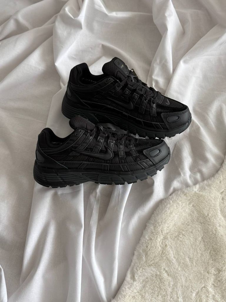 Кросівки чорні термо Nike P-6000 Gore-Tex Black
