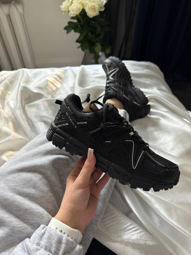 Кросівки термо Asics Gel Kahana 8 Black White Gore-Tex