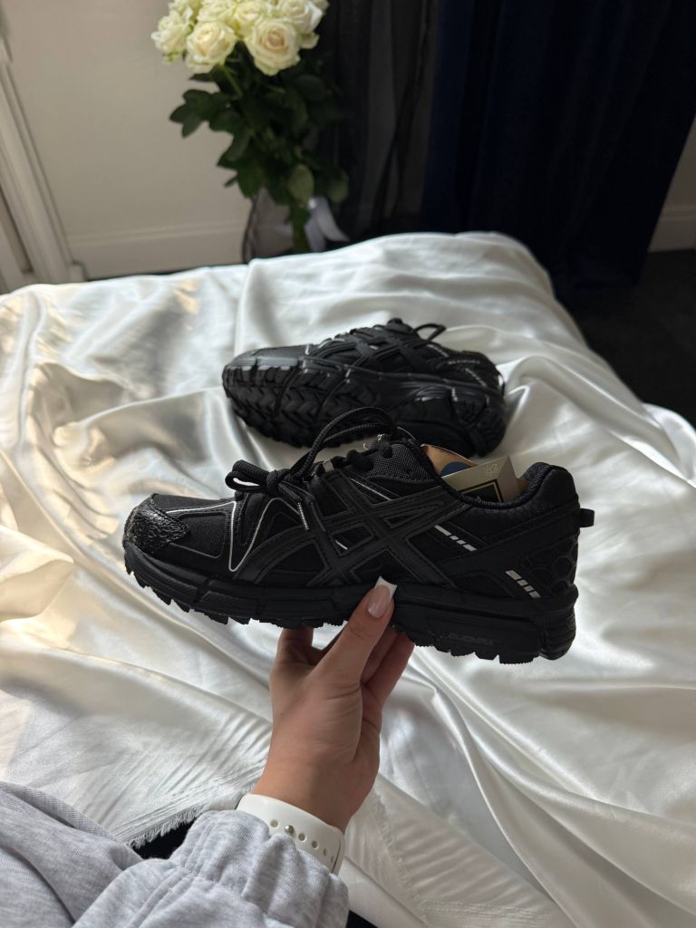 Кросівки термо Asics Gel Kahana 8 Black White Gore-Tex